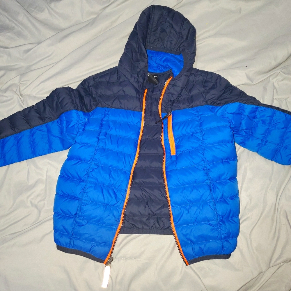 A boys light weight winter coat
